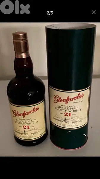 antique 21year collection bottle glenfarclas