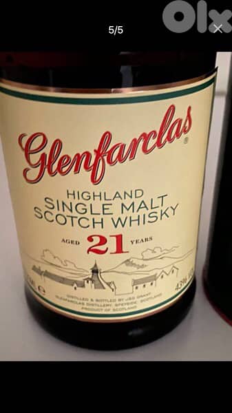 antique 21year collection bottle glenfarclas 4