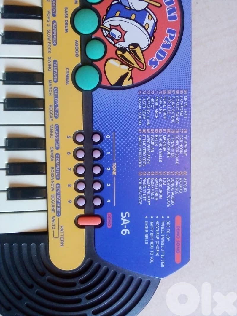 Mini keyboard Casio sa-6 in very good condition 1