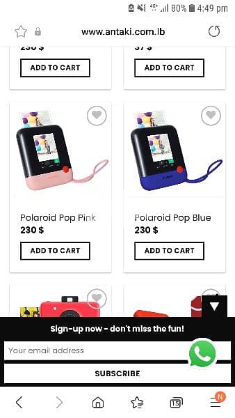 polaroid POP instant print cameras in box (read description below) 13
