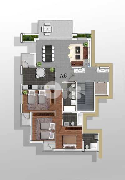 Apartment for Sale in Hboub Jbeil duplex - شقة للبيع في حبوب جبيل