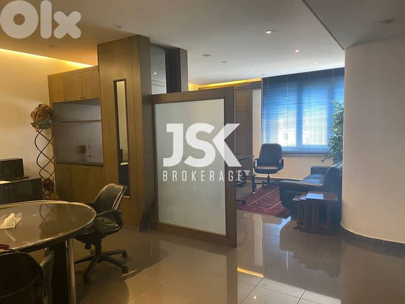L09241-Furnished office for rent in Achrafieh 0