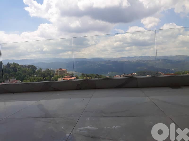 175 SQM Apartment in Daher El Souwan, Metn with Mountain View 0