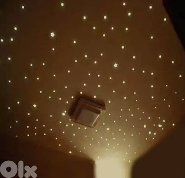 luminous wall snowflakes and stars 12