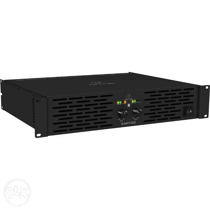 Behringer KM1700W 2-channel Power Amplifier, Power Speaker 3