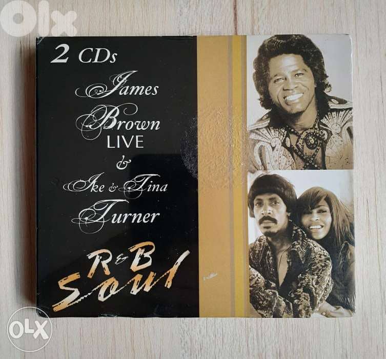 James Brown Live & Ake & Tina Turner Music CD. 0