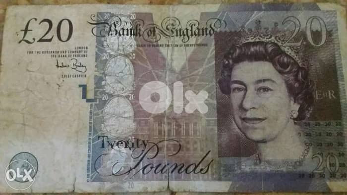 Twenty Great Britian Pound Memorial Banknote for Econmist Adam Smith 0