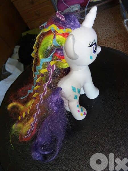 MY LITTLE PONY UNICORN RAINBOW Large original toy=15$ 4