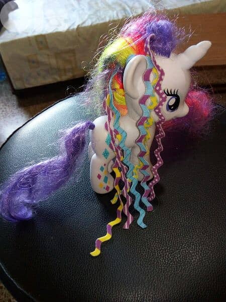 MY LITTLE PONY UNICORN RAINBOW Large original toy=15$ 6