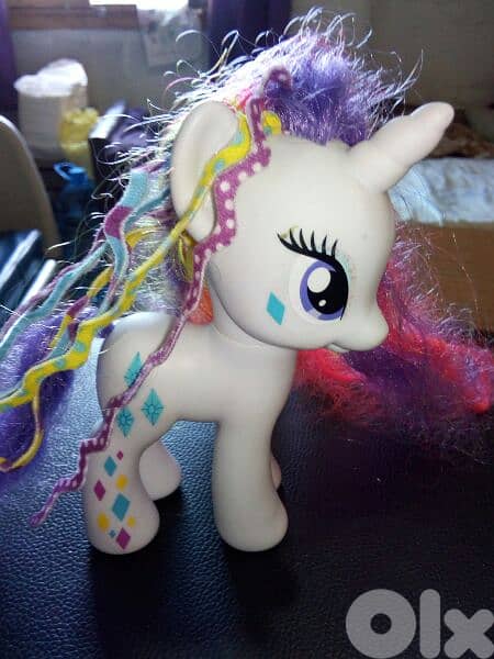 MY LITTLE PONY UNICORN RAINBOW Large original toy=15$ 2
