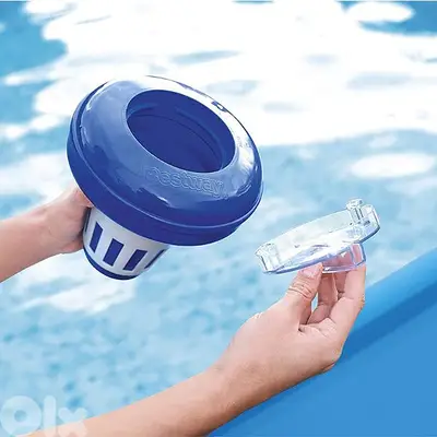 Floating chlorine dispenser for large tablets intex Bestway, all pools