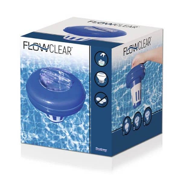Floating chlorine dispenser for large tablets intex Bestway, all pools 3
