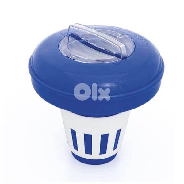 Floating chlorine dispenser for large tablets intex Bestway, all pools 4