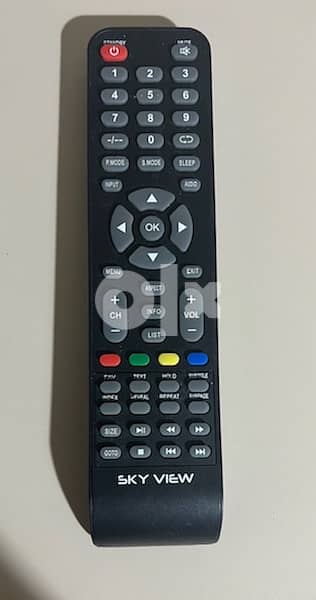 sky view remote control 0