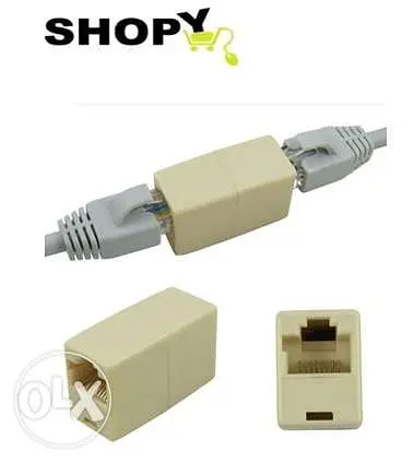 Network Ethernet Dual Straight Head LAN Cable