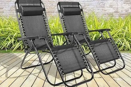 sun lounges black