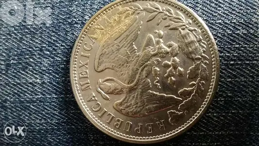 Mexico Large Memorial Nickel coin San Luis Potosi year 1882