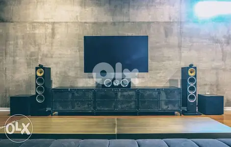 [ Industrial contemporary steel TV stand , console cabinet unit ]