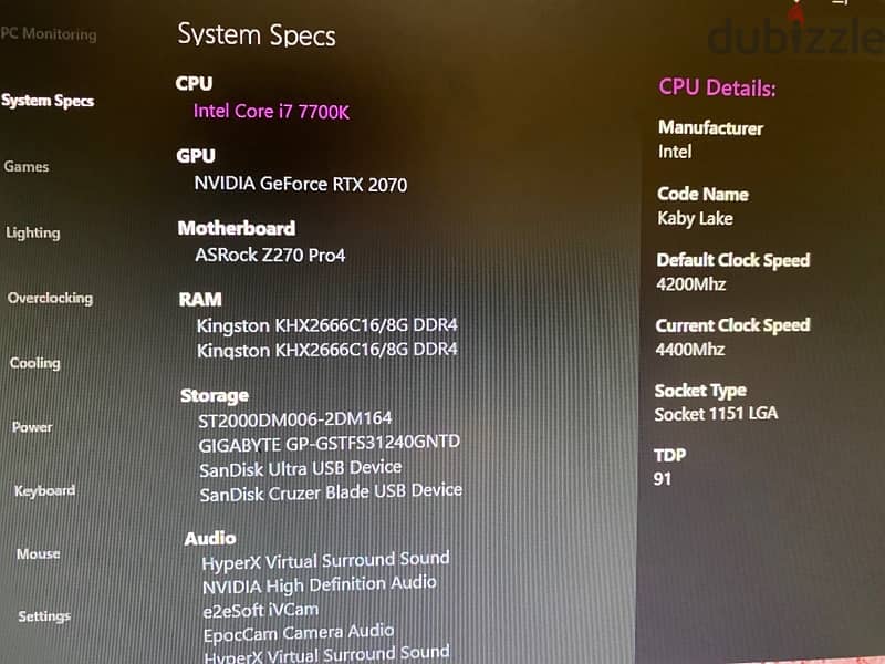Gaming PC RTX 2070 3