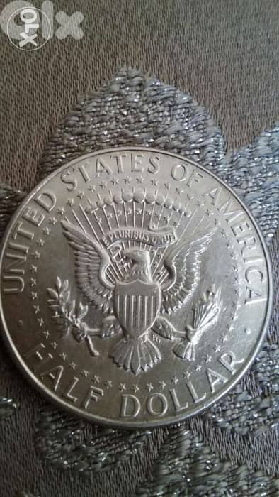 USA Half Dollar Silver Coin President John Kennedy Memorial year 1967 1