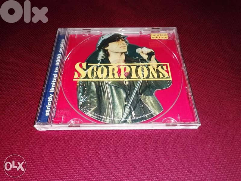 Scorpions - Shaped CD - Limited Edition - 1996 0