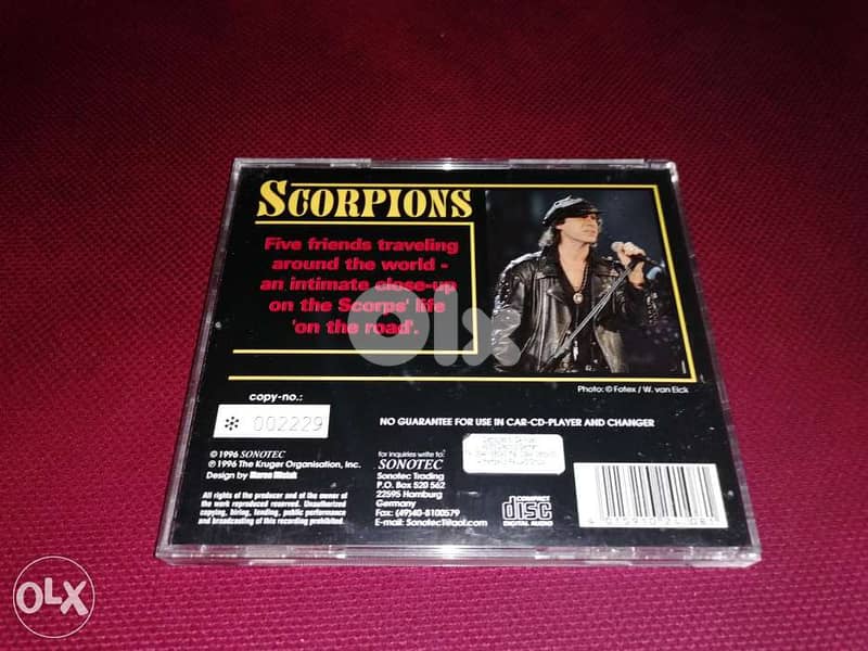 Scorpions - Shaped CD - Limited Edition - 1996 2