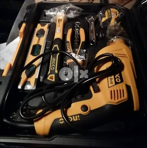 Ingco impact drill set 101 pcs tools set 2