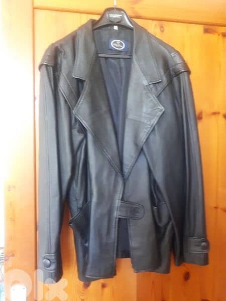 Genuine leather jacket size 44 0