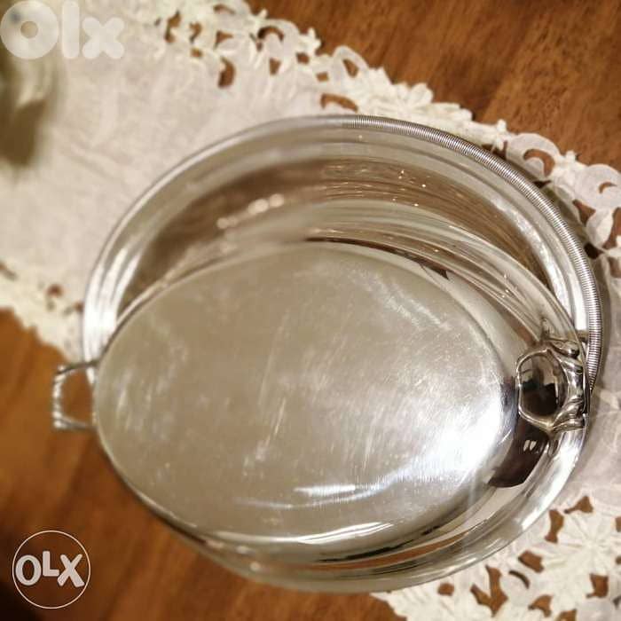 Cache pyrex fleuron christofle 2