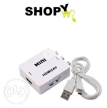 HDMI 2AV HDMI TO AV/RCA L/R CVBS HD 1080P Video Convertor