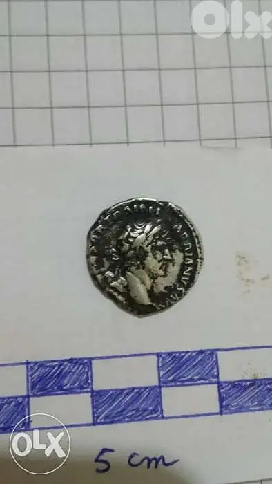 Ancient Roman Silver Coin for Emperor Trajan year 98 AD