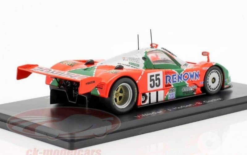 Mazda 787B #55 diecast car model 1:43. 3