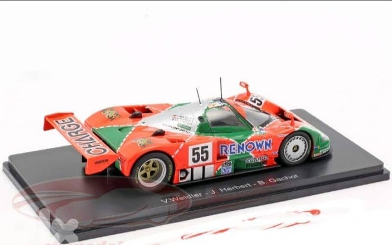 Mazda 787B #55 diecast car model 1:43. 4