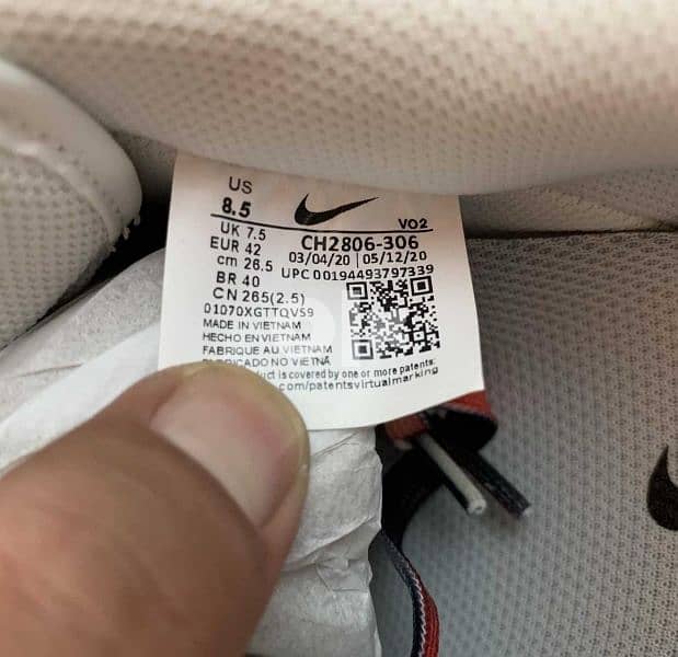 Original Nike Air Force X Chicago bulls 76-969O37 1