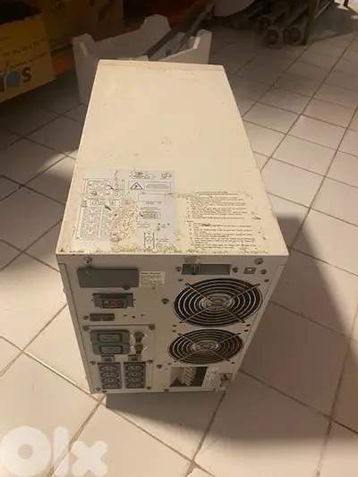 PCE UPS 4 KVA online all parts are new from inside . without batteries