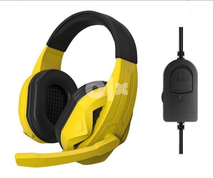 GAMING HEADSET WIRED (YELLOW) 1