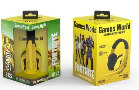 GAMING HEADSET WIRED (YELLOW)