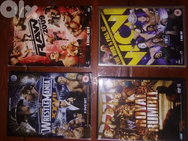 original wrestling wwe wcw wwf dvds check titles ask for prices 0