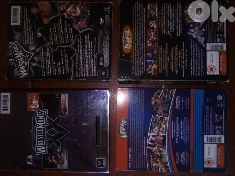 original wrestling wwe wcw wwf dvds check titles ask for prices 4