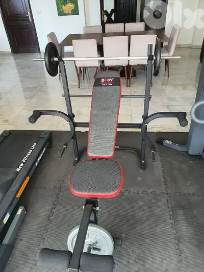 Adjustable and Foldable Bench still New 03027072 بنش متحرك