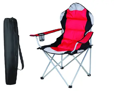 Brand New Padded Curved Back Folding Chair