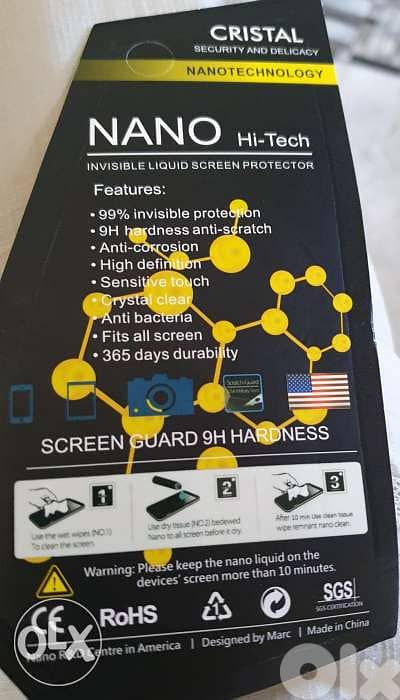 Nano Liquid Screen Protector Tempered Glass 1