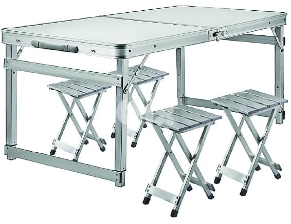 Brand New Portable & Foldable Camping/ Picnic/ Outdoor Aluminum (Class 0