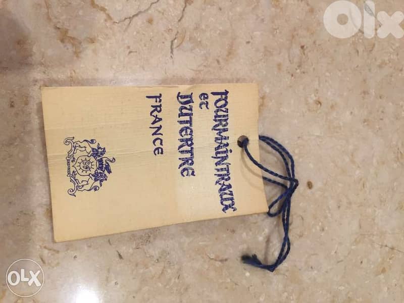 Vase Fourmaintraux et Dutertre avec certificat d’origine 75$ 3