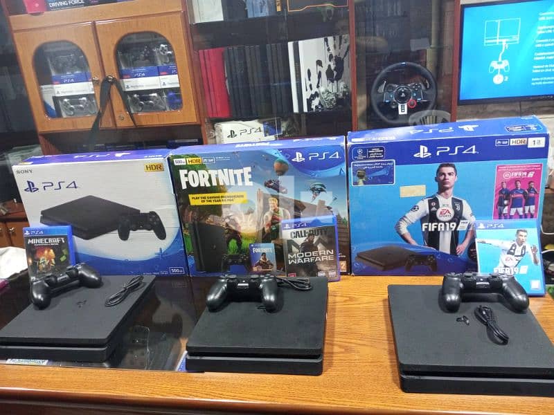PS4 open box like new with warranty 0