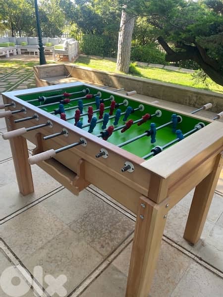 babyfoot  خشب زان 1