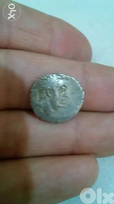 Ancient Greek Ptolemic Silver Coin for King Ptolmey V year 205 BE