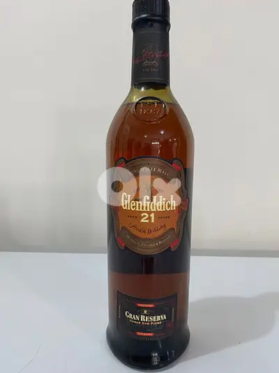 antique 21 year old bottle