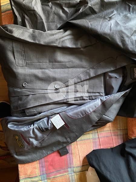 armani suite grey/black 0