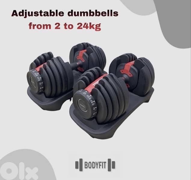 bundle set of adjustable dumbbells 24kg, bench,6 puzzle mat 2